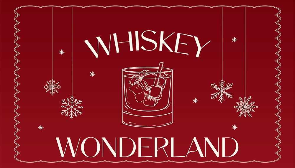 Whiskey Wonderland Web Tile